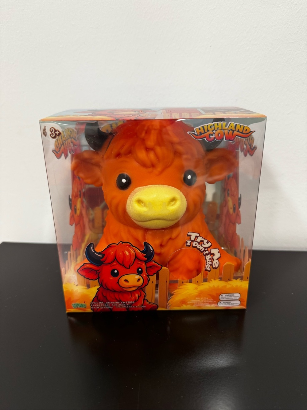 Highland Cow Squishy Jumbo New Release Sealed -TikTok Viral/Trending NIB 🐂